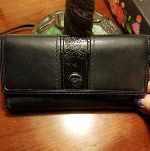 Last price drop! Coach leather wallet